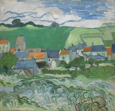 Zicht op Auvers door Vincent van Gogh